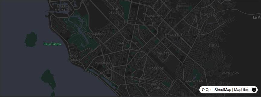 El mapa de Mazatlan dentro del archivo