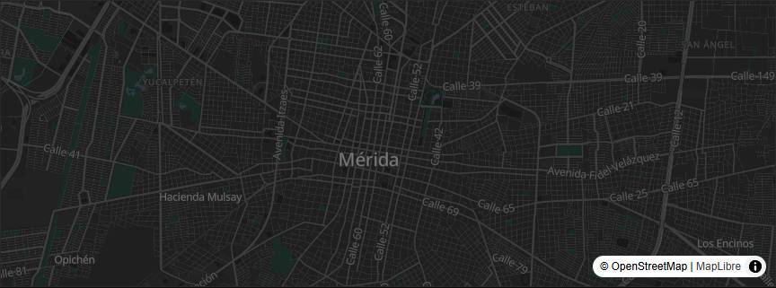 El mapa de Merida dentro del archivo