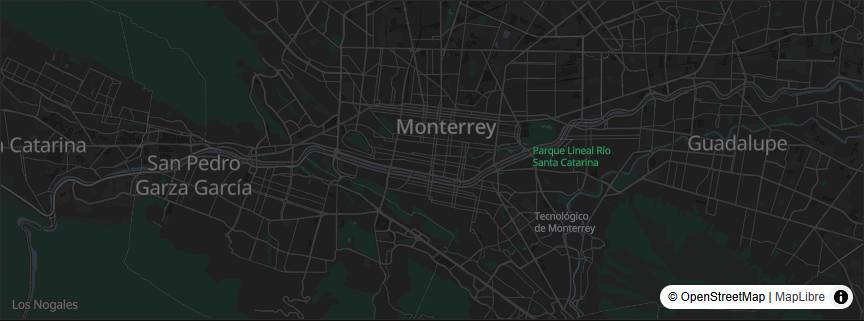 El mapa de Monterrey dentro del archivo