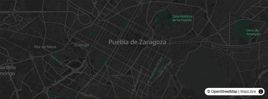 El mapa de Puebla dentro del archivo