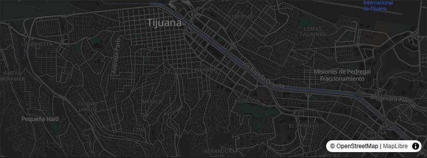 El mapa de Tijuana dentro del archivo